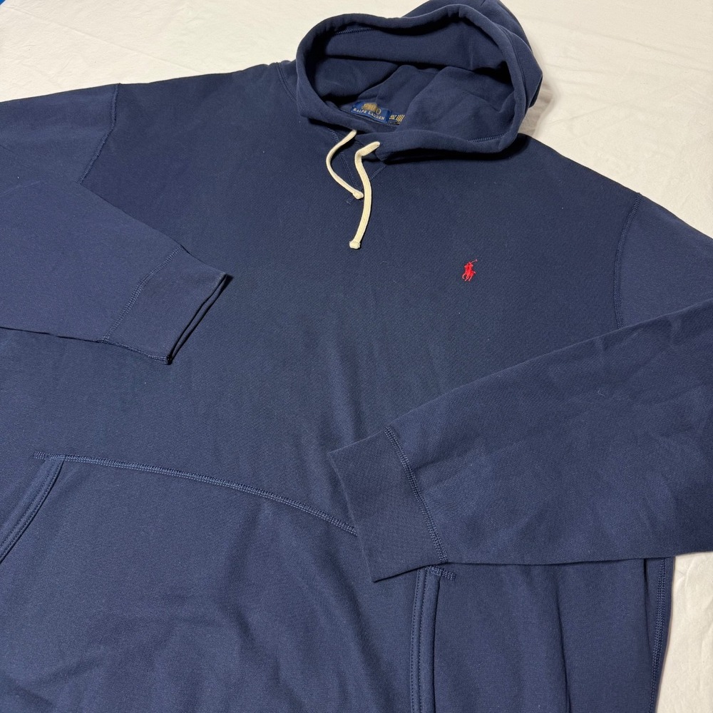 NWOT Polo Ralph Lauren Hoodie Sweatshirt Men's 4XLT Full Zip Fleece Msrp $148